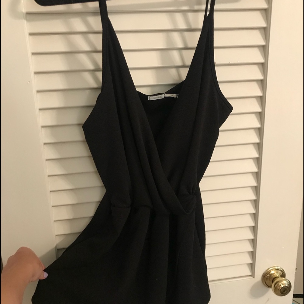 black romper